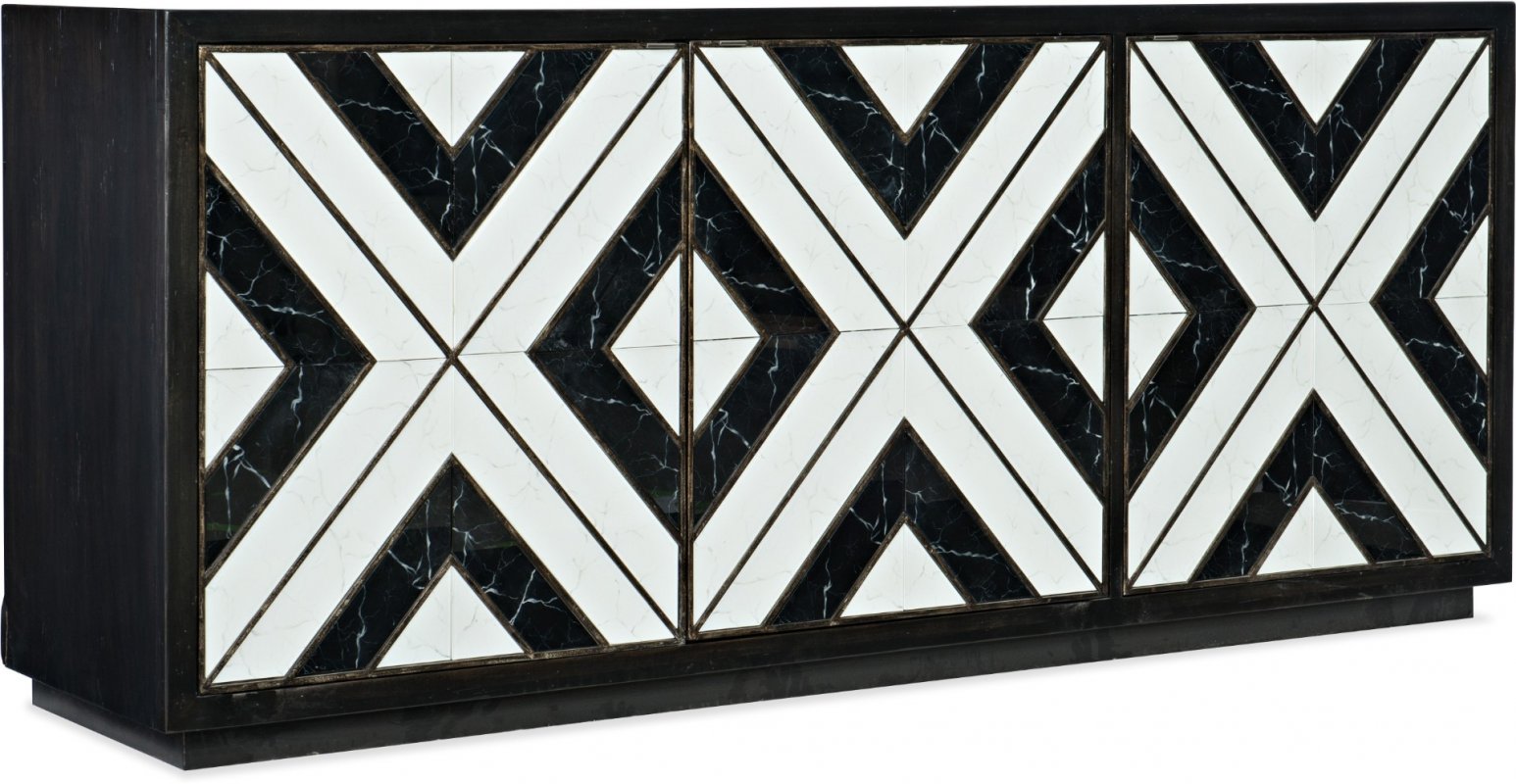 Тумба ТВ Sanctuary Noir Et Blanc Entertainment Console