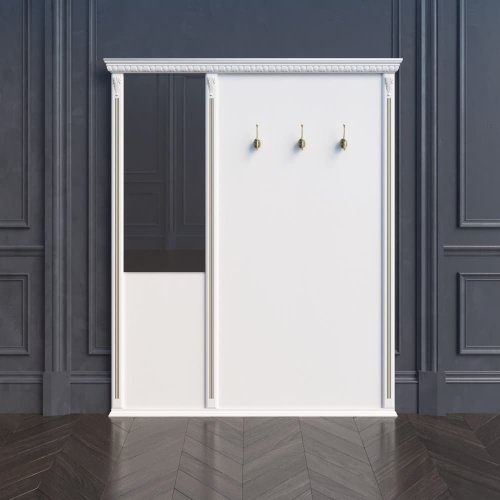 PROVENCE (ПРОВАНС) Прихожая панель с крючками с зеркалом