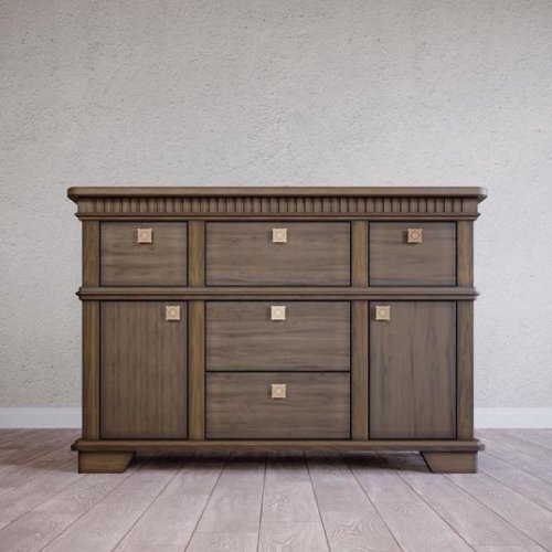 ALBION (АЛЬБИОН) Комод с пятью ящиками двумя фасадами (№2)