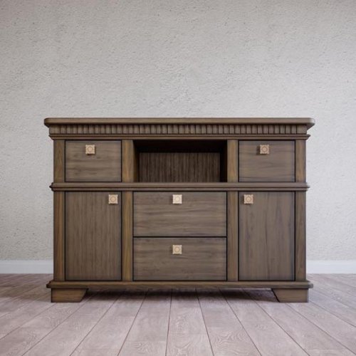 ALBION (АЛЬБИОН) Комод с нишей, четырьмя ящиками и двумя фасадами (№3)