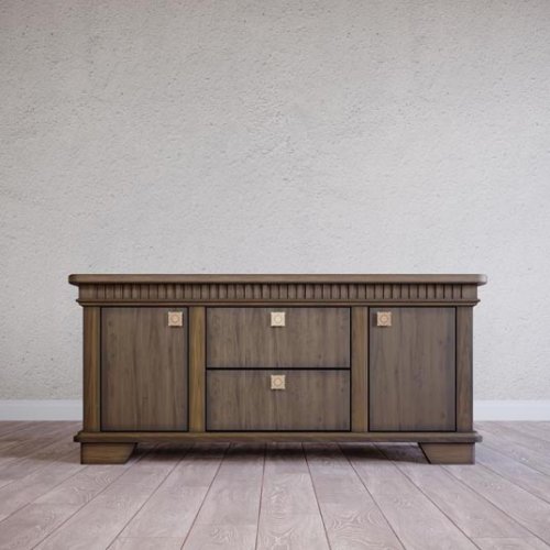 ALBION (АЛЬБИОН) Тумба ТВ с двумя ящиками и двумя фасадами и высокой крышкой (№1-а)