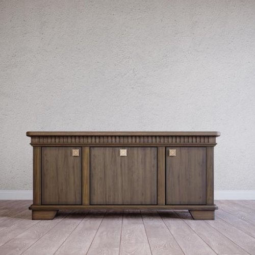 ALBION (АЛЬБИОН) Тумба ТВ с тремя фасадами и высокой крышкой (№2-а)