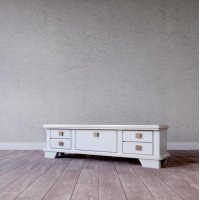 ALBION (АЛЬБИОН) Скамейка низкая с пятью ящиками (№3)