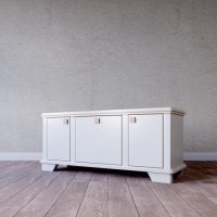 ALBION (АЛЬБИОН) Тумба ТВ с тремя фасадами и низкой крышкой (№2)