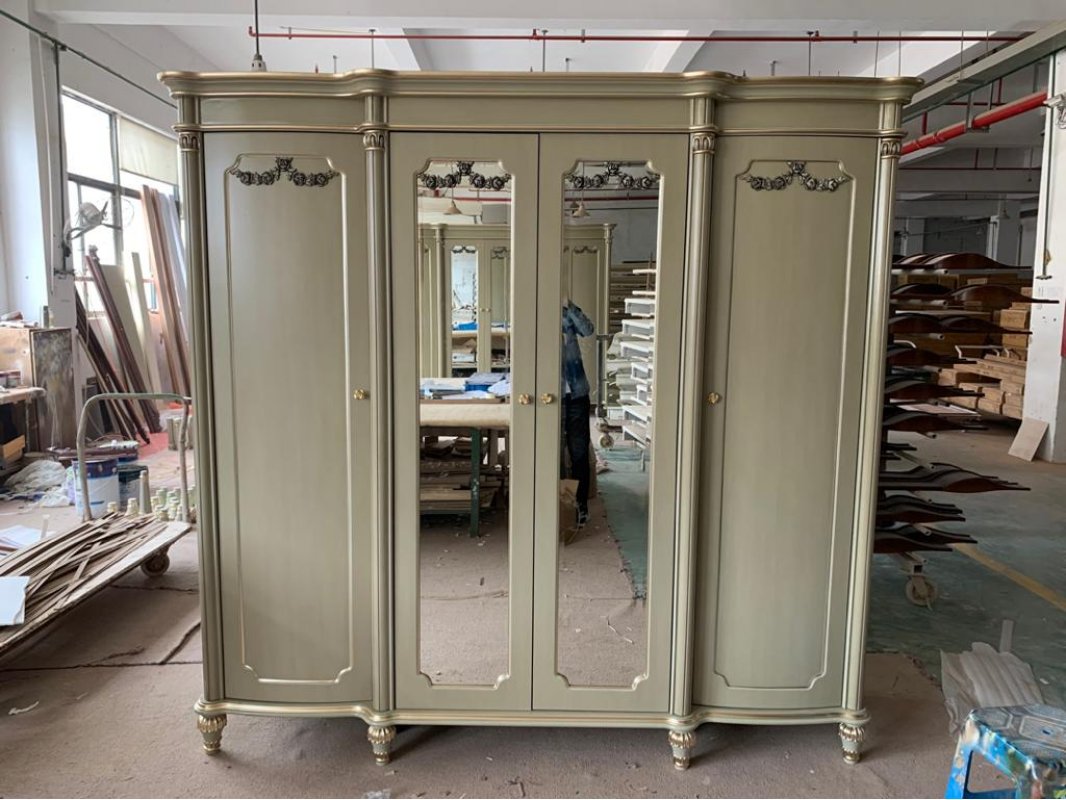 АСТОРИЯ ОЛИВА НЬЮ Шкаф 4-х дверный