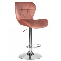 Стул барный DOBRIN BARNY (пудрово-розовый велюр (MJ9-32))