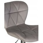 Стул барный DOBRIN BARNY (серый велюр (MJ9-75))