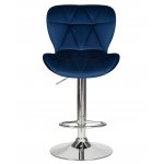Стул барный DOBRIN BARNY (синий велюр (MJ9-117))
