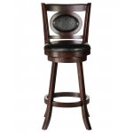 Стул барный DOBRIN CHAD BAR (капучино, чёрный)