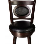 Стул барный DOBRIN CHAD BAR (капучино, чёрный)