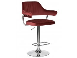 Стул барный DOBRIN CHARLY (винный велюр (MJ9-35))