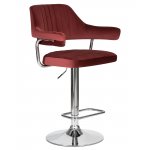 Стул барный DOBRIN CHARLY (винный велюр (MJ9-35))