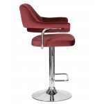 Стул барный DOBRIN CHARLY (винный велюр (MJ9-35))