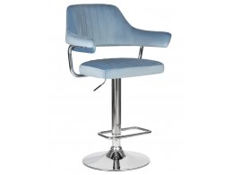 Стул барный DOBRIN CHARLY (пудрово-голубой велюр (MJ9-74))