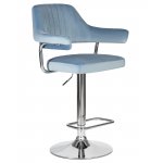 Стул барный DOBRIN CHARLY (пудрово-голубой велюр (MJ9-74))