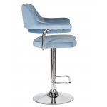 Стул барный DOBRIN CHARLY (пудрово-голубой велюр (MJ9-74))