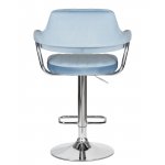 Стул барный DOBRIN CHARLY (пудрово-голубой велюр (MJ9-74))