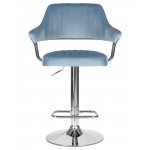 Стул барный DOBRIN CHARLY (пудрово-голубой велюр (MJ9-74))