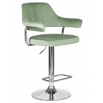 Стул барный DOBRIN CHARLY (пудрово-мятный велюр (MJ9-87))