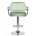 Стул барный DOBRIN CHARLY (пудрово-мятный велюр (MJ9-87))