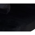 Стул барный DOBRIN CHARLY GOLD (черный велюр (MJ9-101))