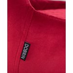 Стул барный DOBRIN CHRISTIAN'75 (черные ножки, бордовый велюр (V108-85))