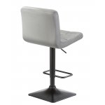 Стул барный DOBRIN DOMINIC (серый велюр (MJ9-75))