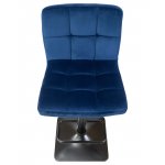 Стул барный DOBRIN DOMINIC (синий велюр (MJ9-117))