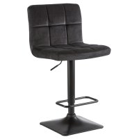 Стул барный DOBRIN DOMINIC (черный велюр (MJ9-101))