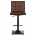 Стул барный DOBRIN DOMINIC (шоколадный велюр (MJ9-111))