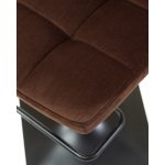 Стул барный DOBRIN DOMINIC (шоколадный велюр (MJ9-111))