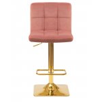 Стул барный DOBRIN GOLDIE (пудрово-розовый велюр (MJ9-32))