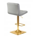 Стул барный DOBRIN GOLDIE (серый велюр (MJ9-75))
