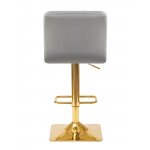 Стул барный DOBRIN GOLDIE (серый велюр (MJ9-75))