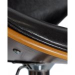 Стул барный DOBRIN JACK (цвет черный глянец PU ABD 002)