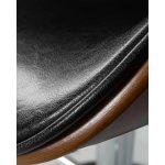 Стул барный DOBRIN JACK (цвет черный глянец PU ABD 002)