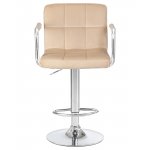 Стул барный DOBRIN KRUGER ARM (бежевый велюр (MJ9-10))