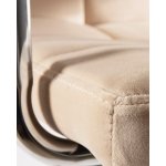 Стул барный DOBRIN KRUGER ARM (бежевый велюр (MJ9-10))