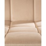 Стул барный DOBRIN KRUGER ARM (бежевый велюр (MJ9-10))