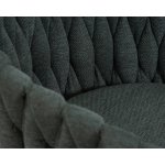 Стул барный DOBRIN LEON (зеленая ткань (LAR 275-23))