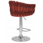 Стул барный DOBRIN MARCEL (винный велюр (MJ9-35))