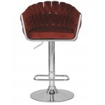 Стул барный DOBRIN MARCEL (винный велюр (MJ9-35))
