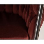 Стул барный DOBRIN MARCEL (винный велюр (MJ9-35))