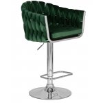 Стул барный DOBRIN MARCEL (зеленый велюр (MJ9-88))