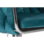 Стул барный DOBRIN MARCEL (морской волны велюр (MJ9-99))