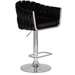 Стул барный DOBRIN MARCEL (черный велюр (MJ9-101))