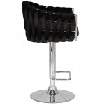 Стул барный DOBRIN MARCEL (черный велюр (MJ9-101))