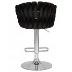 Стул барный DOBRIN MARCEL (черный велюр (MJ9-101))
