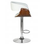 Стул барный DOBRIN OSTIN (цвет белый PU ABA 008)