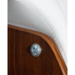 Стул барный DOBRIN OSTIN (цвет белый PU ABA 008)